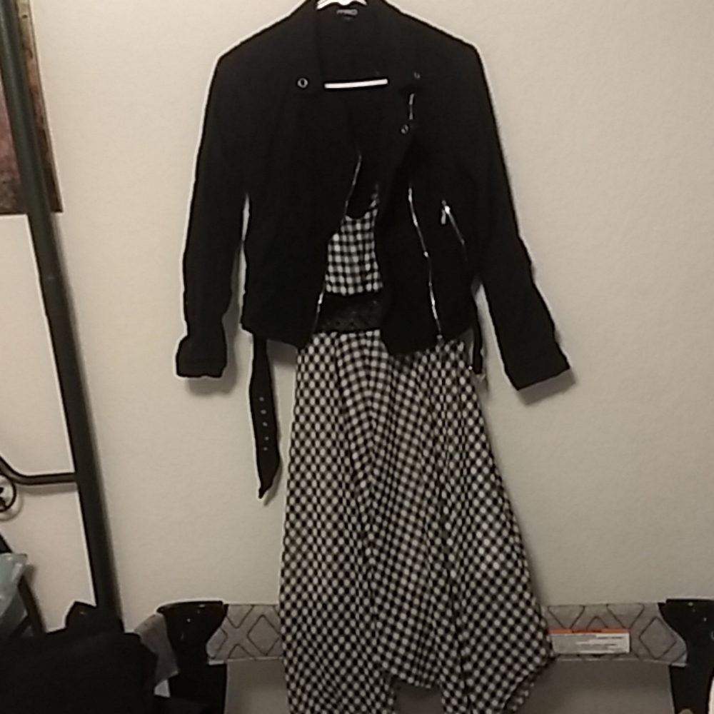 Dress(medium) and jacket(small)set